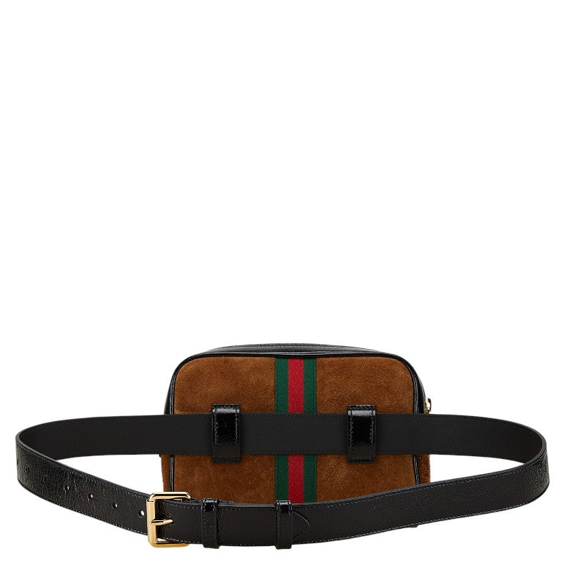 Gucci Ophidia GG Marmont Suede Waist Bag