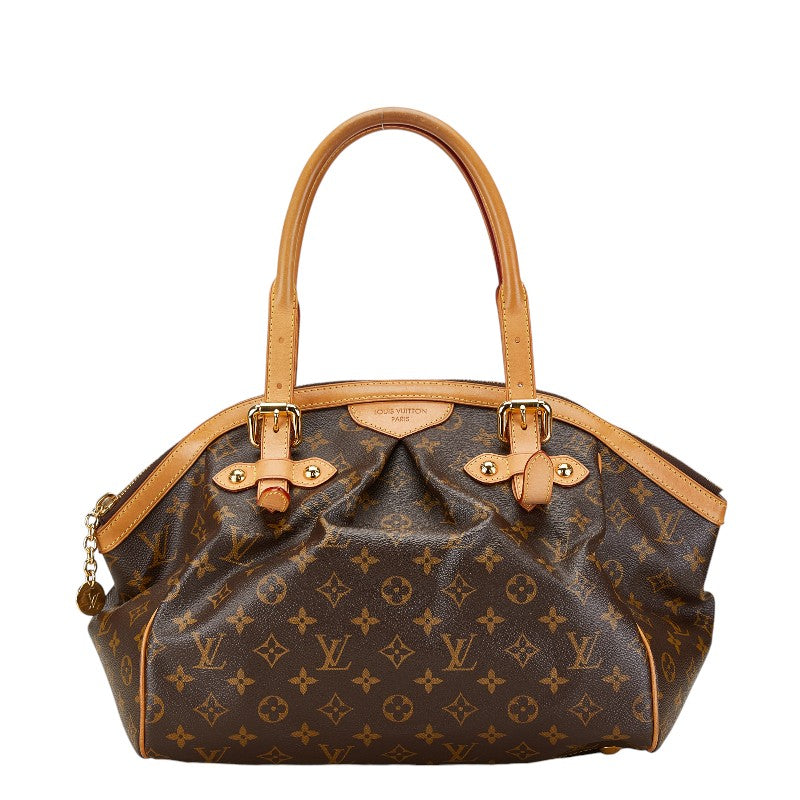 Louis Vuitton Monogram Tivoli GM Handbag Shoulder Bag M40144 Brown PVC Leather in Very Good Condition