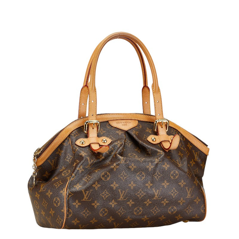 Louis Vuitton Monogram Tivoli GM Handbag Shoulder Bag M40144 Brown PVC Leather in Very Good Condition