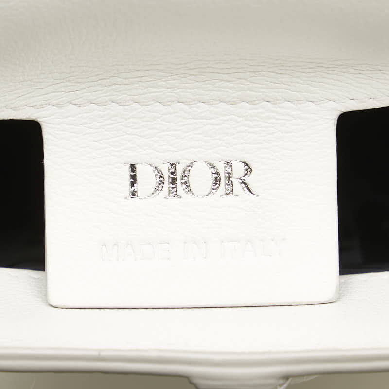 Dior Saddle Patterned Leather Shoulder Bag