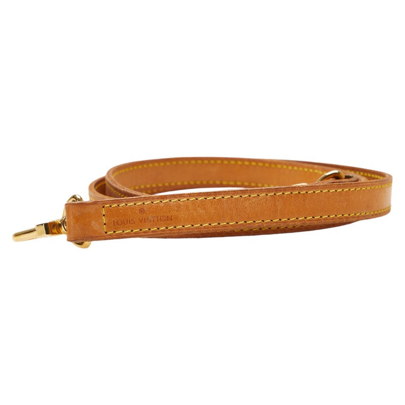 Louis Vuitton Leather Shoulder Strap Beige