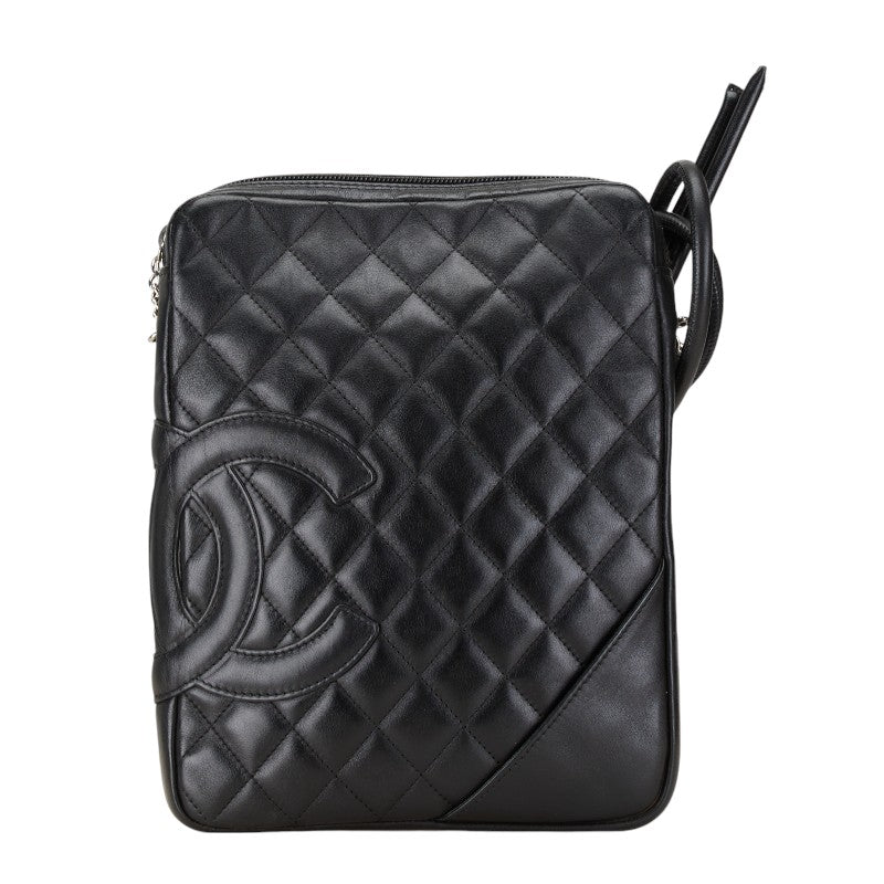 Chanel Cambon Quilted Leather Shoulder Bag