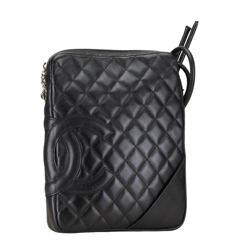 Chanel Cambon Line Quilted Leather Shoulder Bag in Very Good Condition