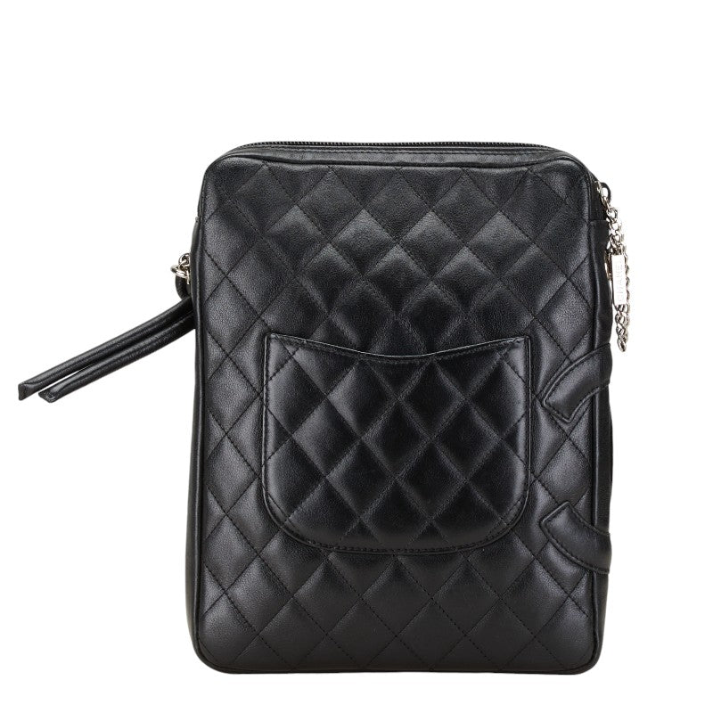 Chanel Cambon Line Quilted Leather Shoulder Bag in Very Good Condition