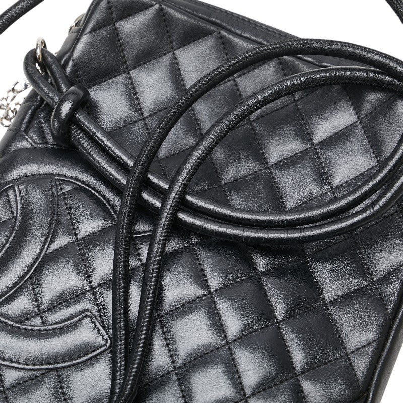 Chanel Cambon Line Quilted Leather Shoulder Bag in Very Good Condition