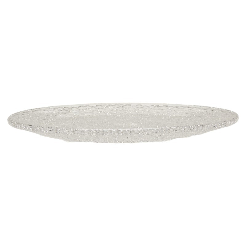 Tiffany & Co Cobblestone Glass Platter