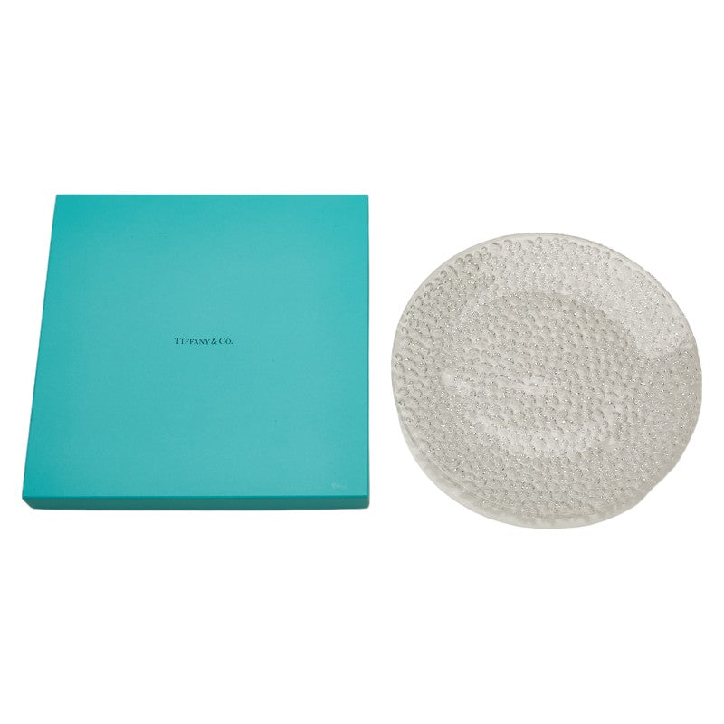 Tiffany & Co Cobblestone Glass Platter