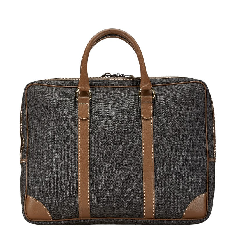 Dunhill Brown PVC Leather Briefcase