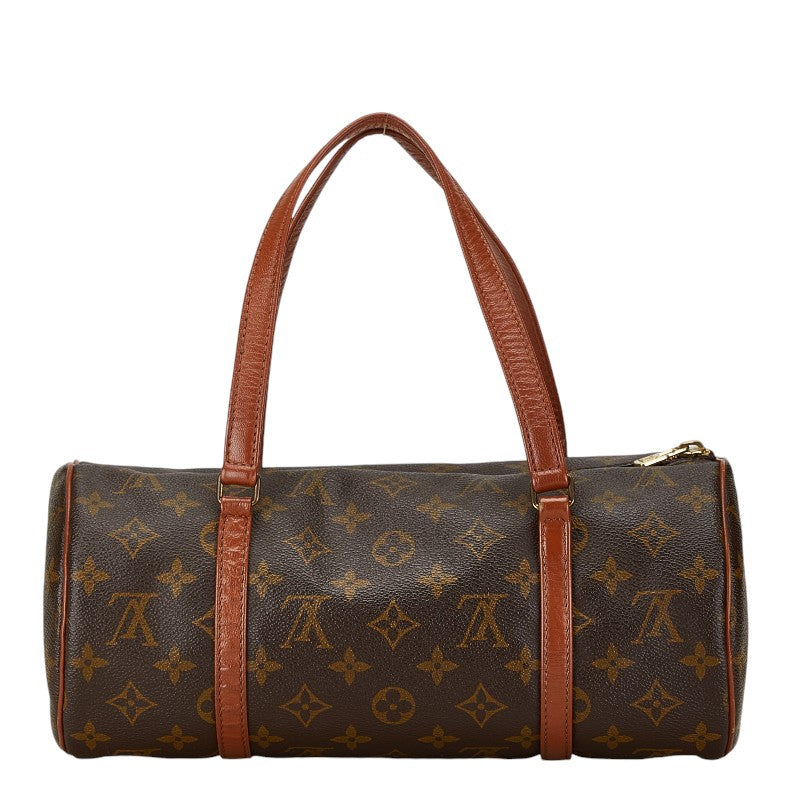 Louis Vuitton Papillon 30 Shoulder Bag Brown