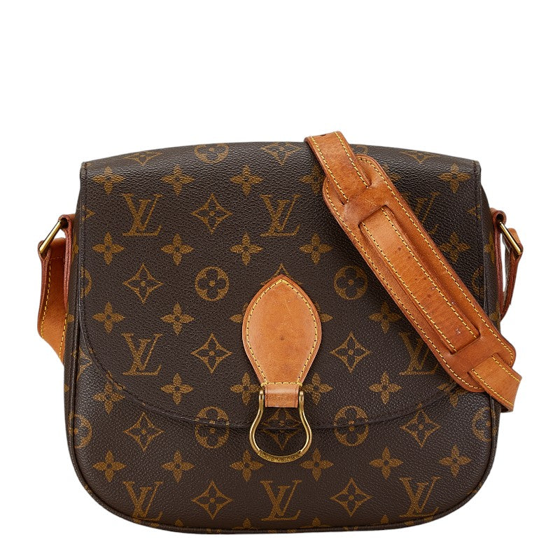 Louis Vuitton Monogram Saint Cloud 24 Shoulder Bag M51242 in Very Good Condition