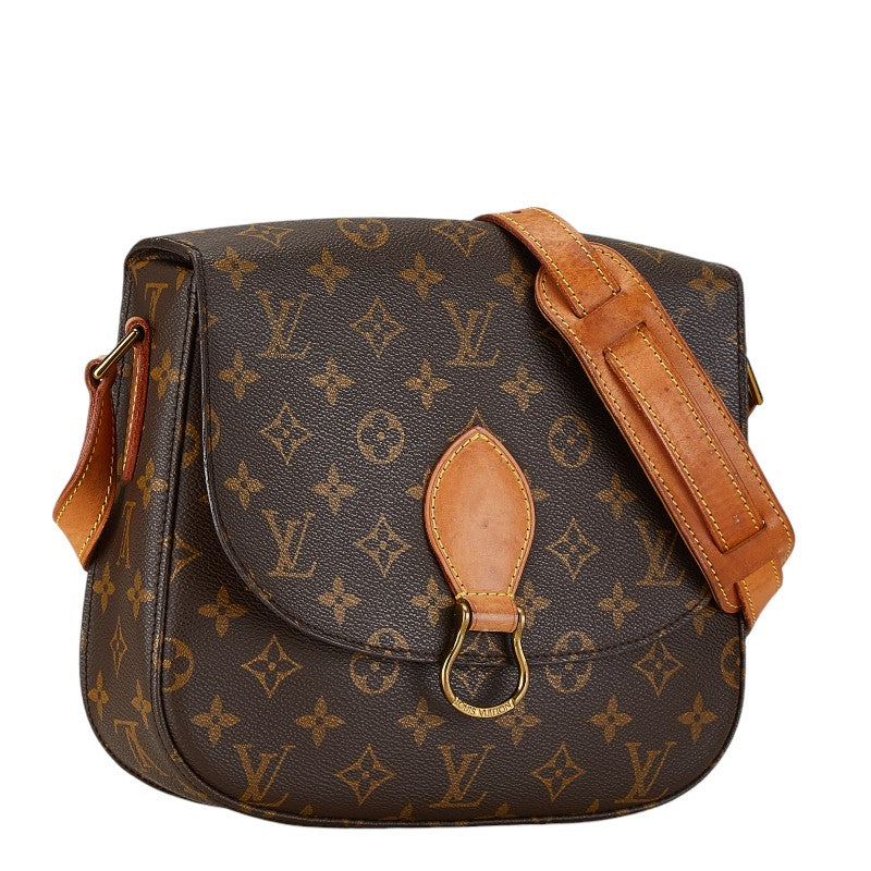 Louis Vuitton Monogram Saint Cloud 24 Shoulder Bag M51242 in Very Good Condition