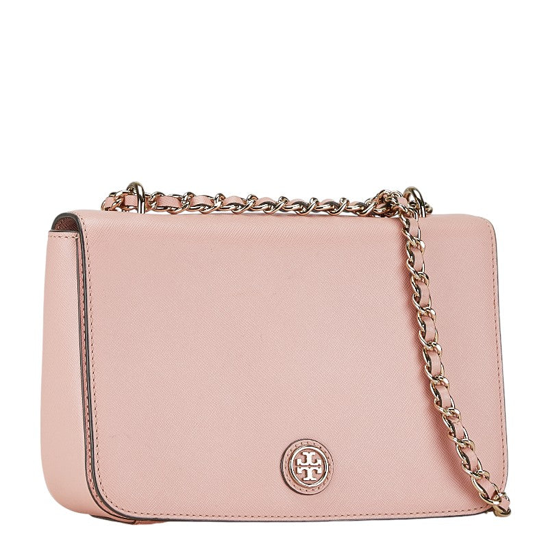 Tory Burch Pink Leather Chain Shoulder Bag in Great Condition