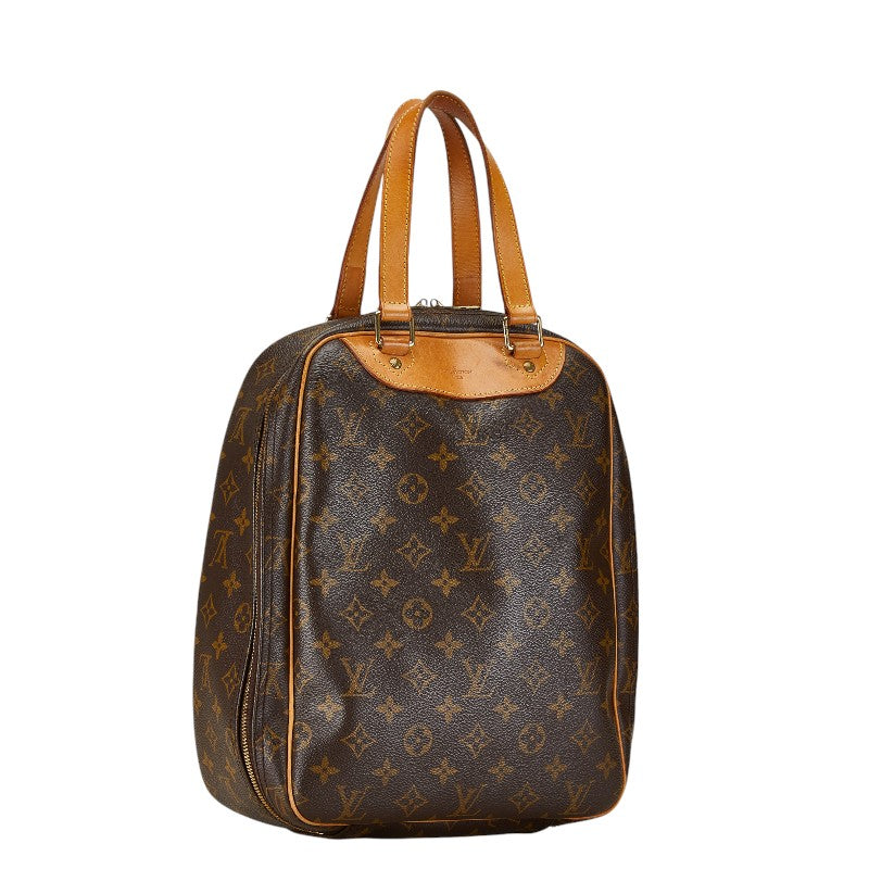 Louis Vuitton Monogram Excursion Handbag M41450 Brown PVC Leather in Very Good Condition