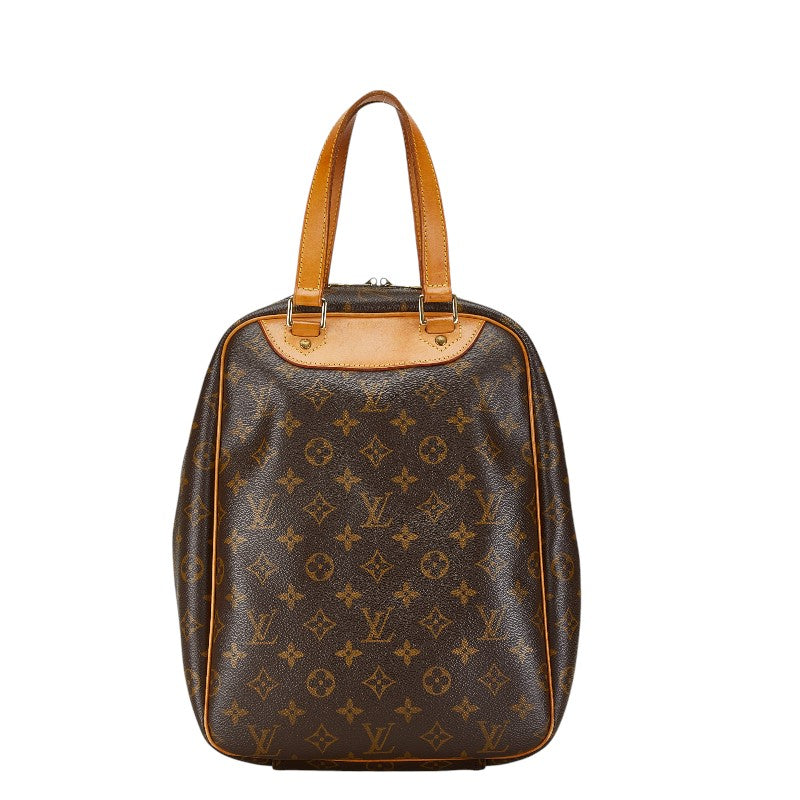 Louis Vuitton Monogram Excursion Handbag M41450 Brown PVC Leather in Very Good Condition