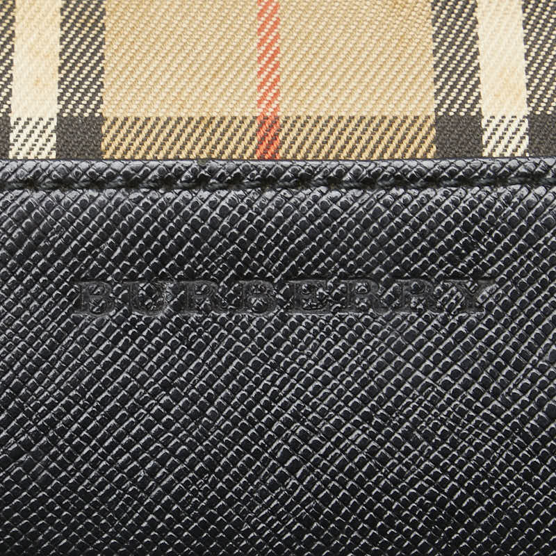 Burberry Nova Check Shadow Horse Handbag