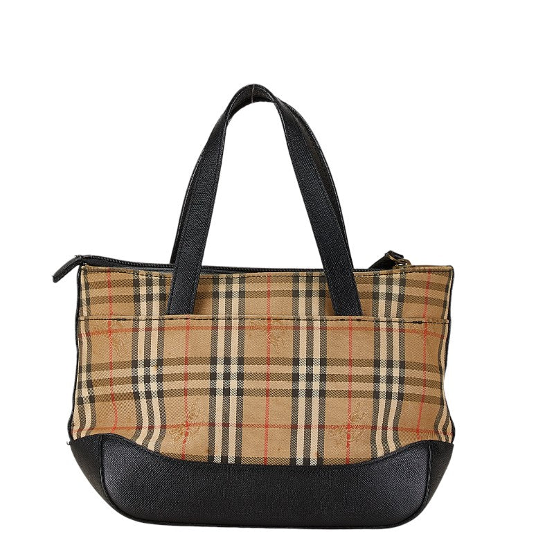 Burberry Nova Check Shadow Horse Handbag in Very Good Condition