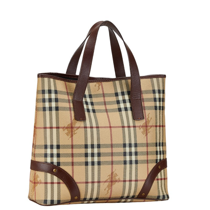 Burberry Nova Check Shadow Horse Tote Bag in Great Condition