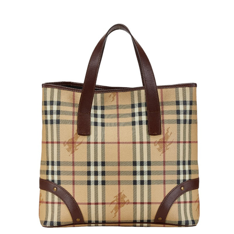 Burberry Nova Check Shadow Horse Tote Bag in Great Condition