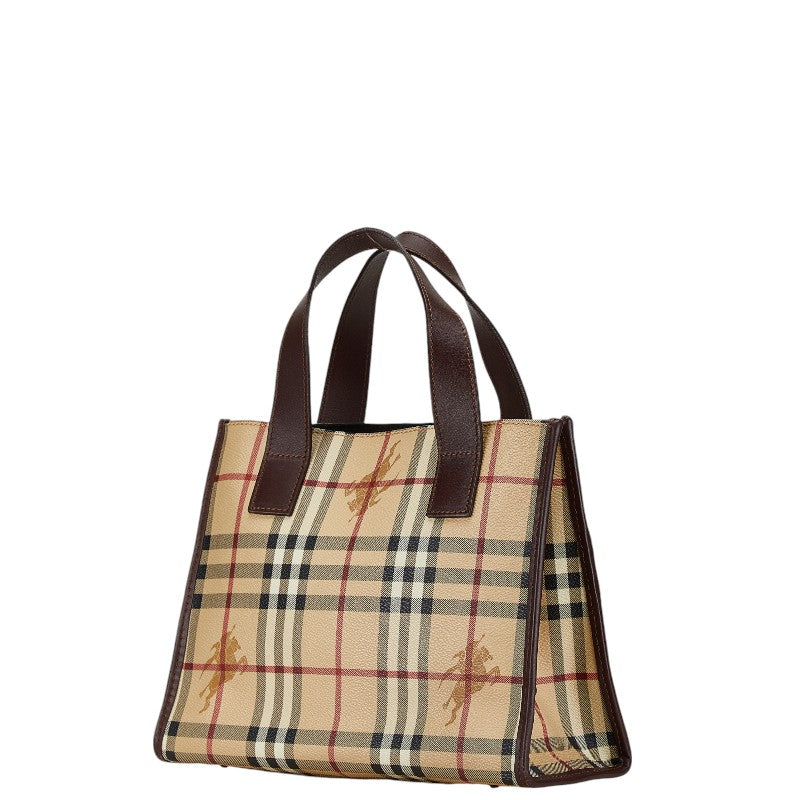 Burberry Nova Check Shadow Horse Tote Bag