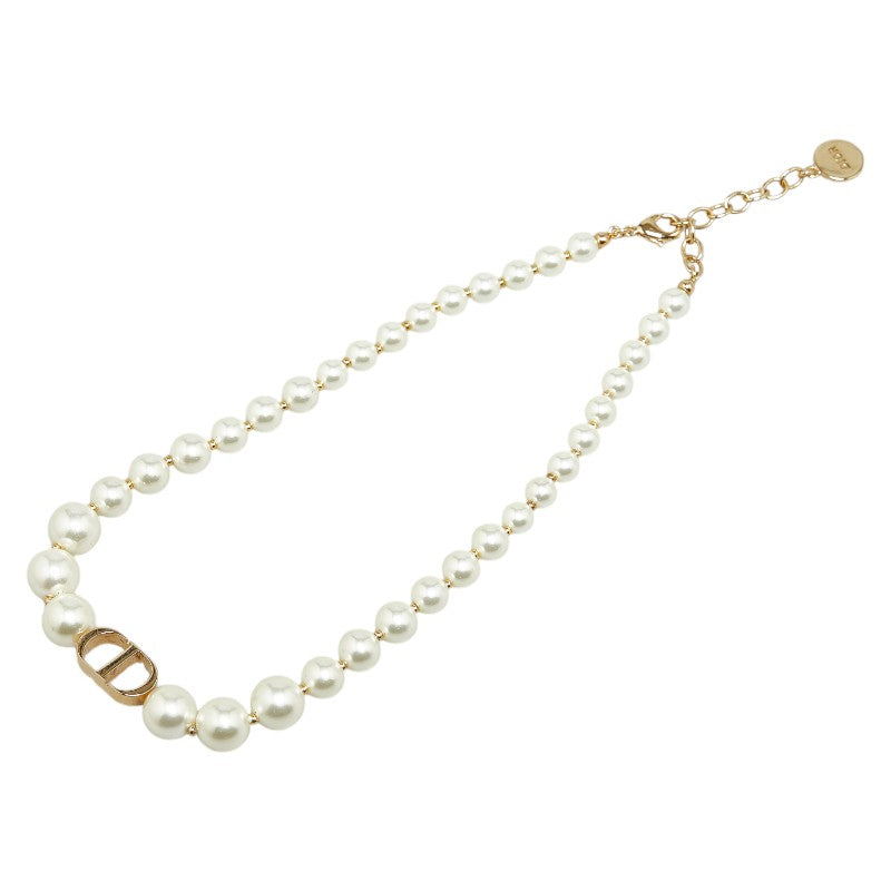 Dior 30 MONTAIGNE Resin Pearl Choker Necklace N1116MTGRS_D301 in Great Condition