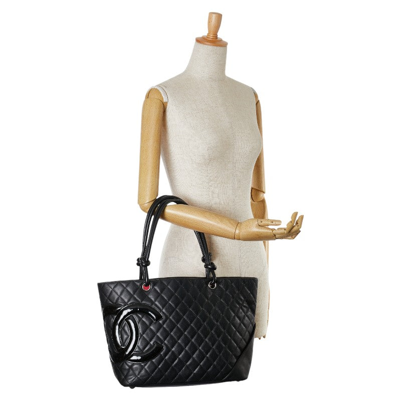 Chanel Cambon Line Coco Mark Large Tote Bag