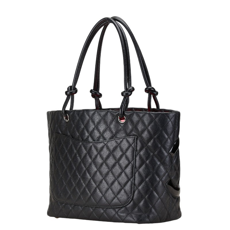 Chanel Cambon Line Coco Mark Large Tote Bag