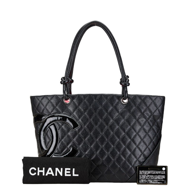 Chanel Cambon Line Coco Mark Large Tote Bag