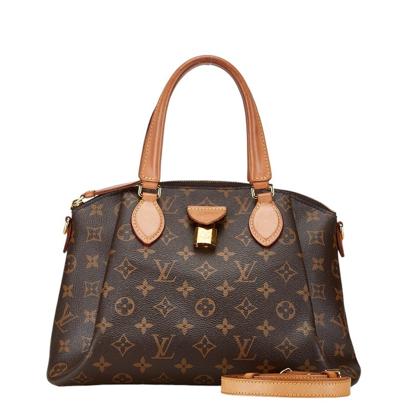 Louis Vuitton Monogram Riboliere PM Handbag M44543 in Very Good Condition