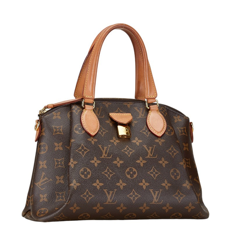 Louis Vuitton Monogram Riboliere PM Handbag M44543 in Very Good Condition