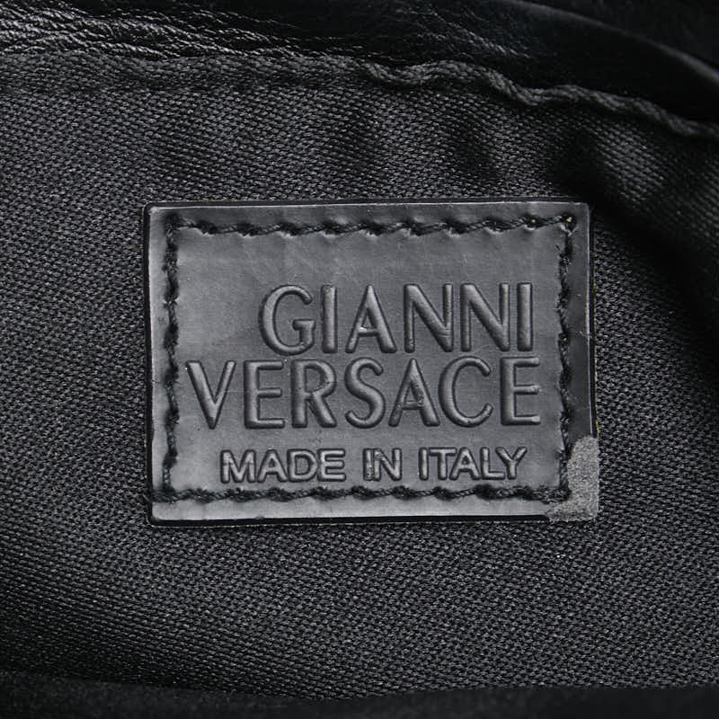 Versace Medusa Leather Shoulder Bag