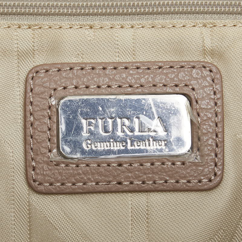 Furla Leather 2WAY Handbag Shoulder Bag