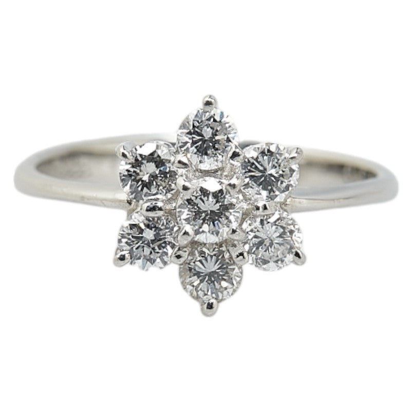 Pt900 Platinum Diamond 0.50ct Ring