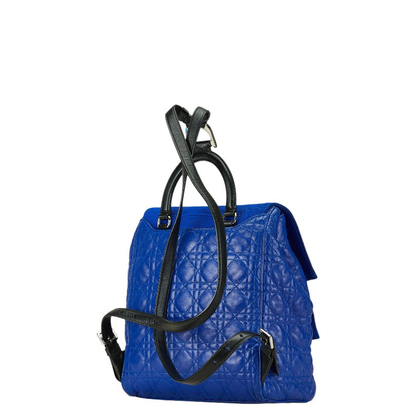 Dior Leather Mesh Cannage Stitch Backpack