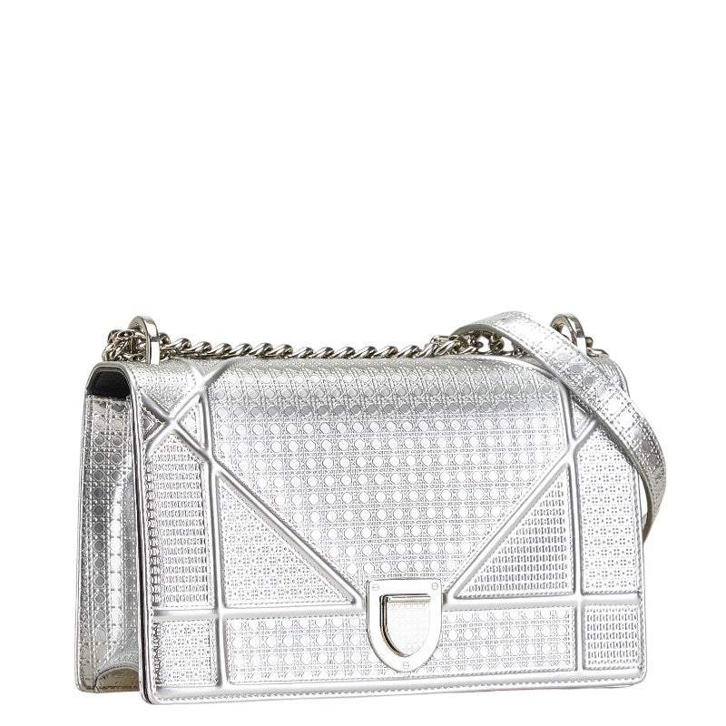 Dior Microcannage Diorama Leather Chain Shoulder Bag