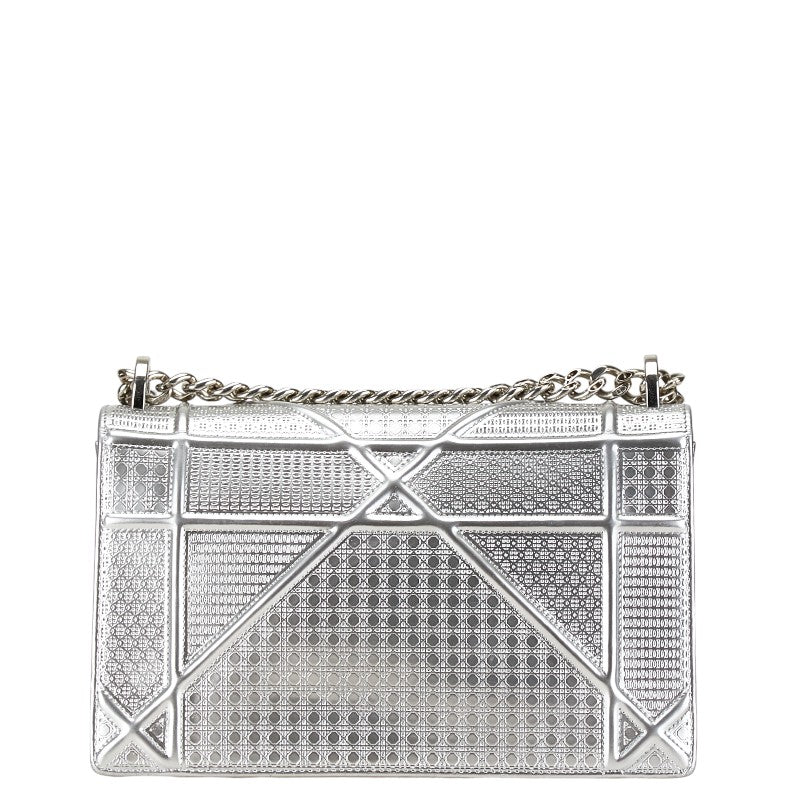 Dior Microcannage Diorama Leather Chain Shoulder Bag