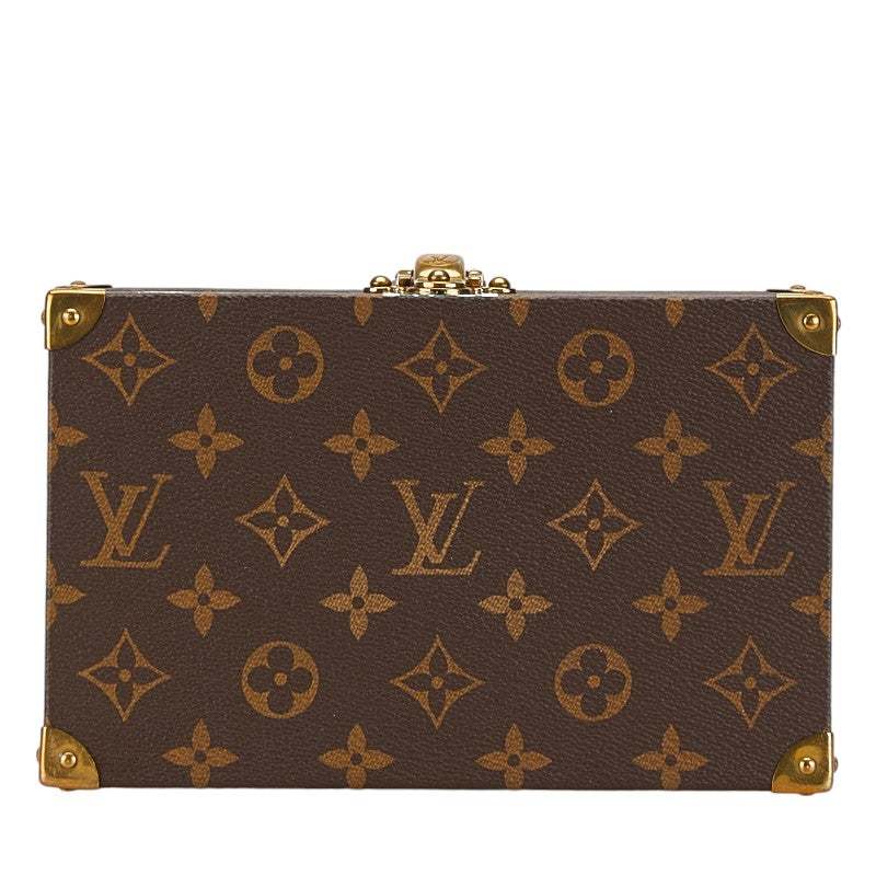 Louis Vuitton Monogram Jewelry Box PVC Leather Dog M41876 in Very Good Condition