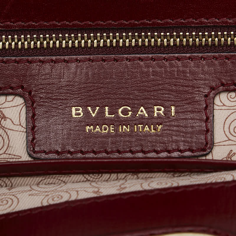 Bvlgari Isabella Rossellini Leather Handbag