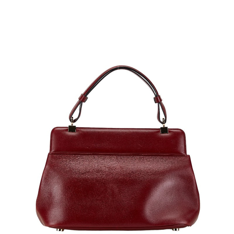 Bvlgari Isabella Rossellini Leather Handbag