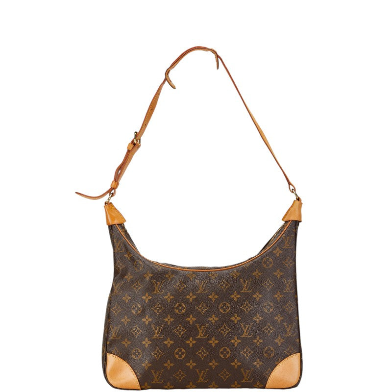 Louis Vuitton Monogram Boulogne 35 One Shoulder Bag M51260 Brown PVC Leather