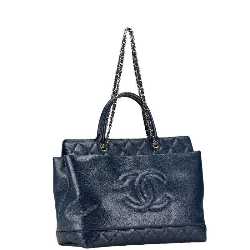 Chanel Caviar Matelasse Coco Mark 2WAY Handbag