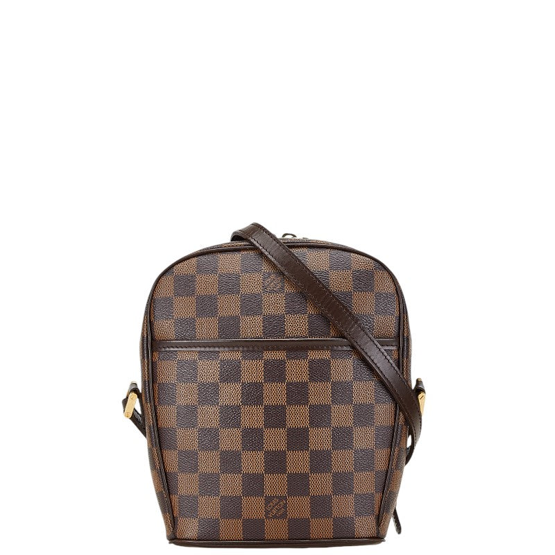 Louis Vuitton Damier Ipanema PM Crossbody Bag N51294 Brown PVC Leather in Very Good Condition