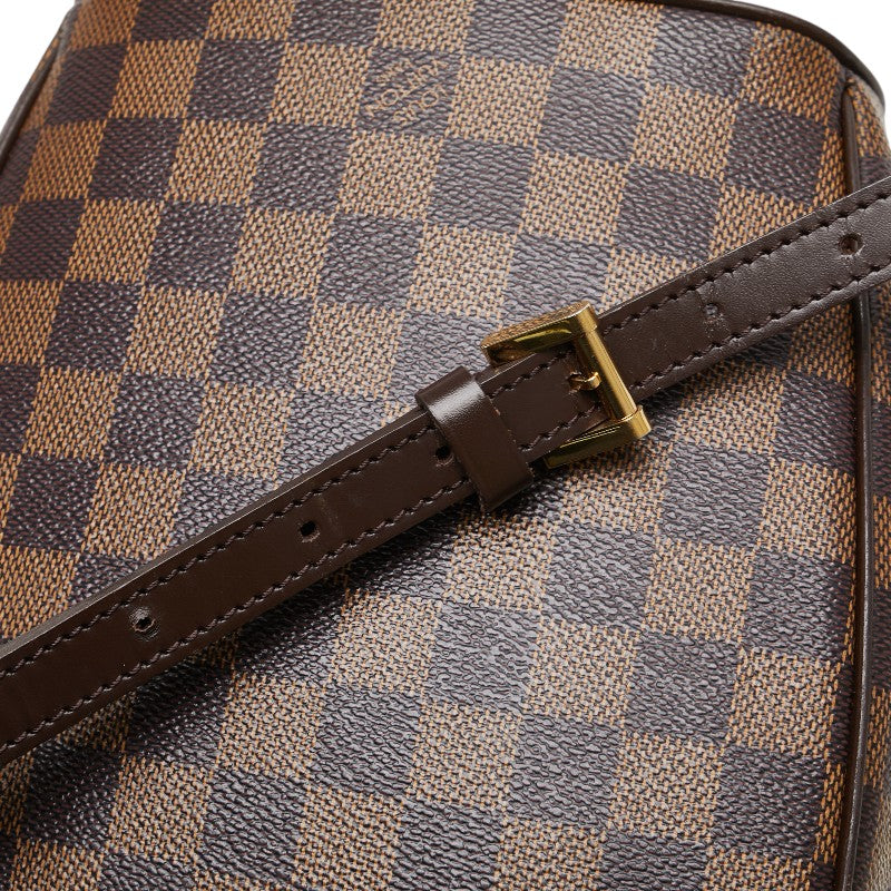 Louis Vuitton Damier Ipanema PM Crossbody Bag N51294 Brown PVC Leather in Very Good Condition