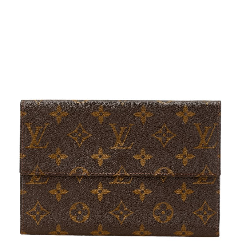 Louis Vuitton Monogram PVC Leather Long Wallet M60135 in Very Good Condition