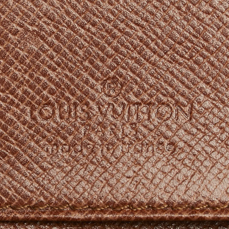 Louis Vuitton Monogram PVC Leather Long Wallet M60135 in Very Good Condition