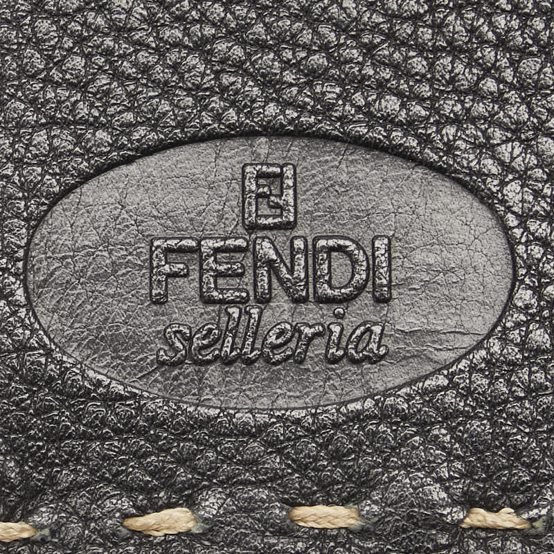 Fendi Leather Selleria Stitch Long Wallet in Great Condition