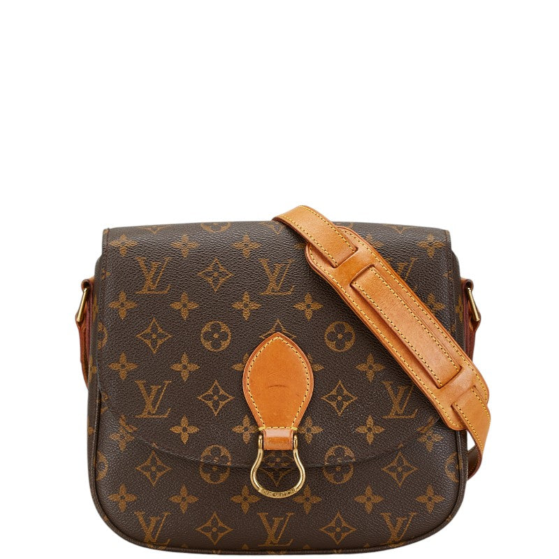 Louis Vuitton Monogram Saint Cloud 24 Shoulder Bag M51242 in Very Good Condition