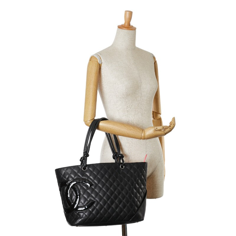 Chanel Cambon Line Coco Mark Large Tote Bag