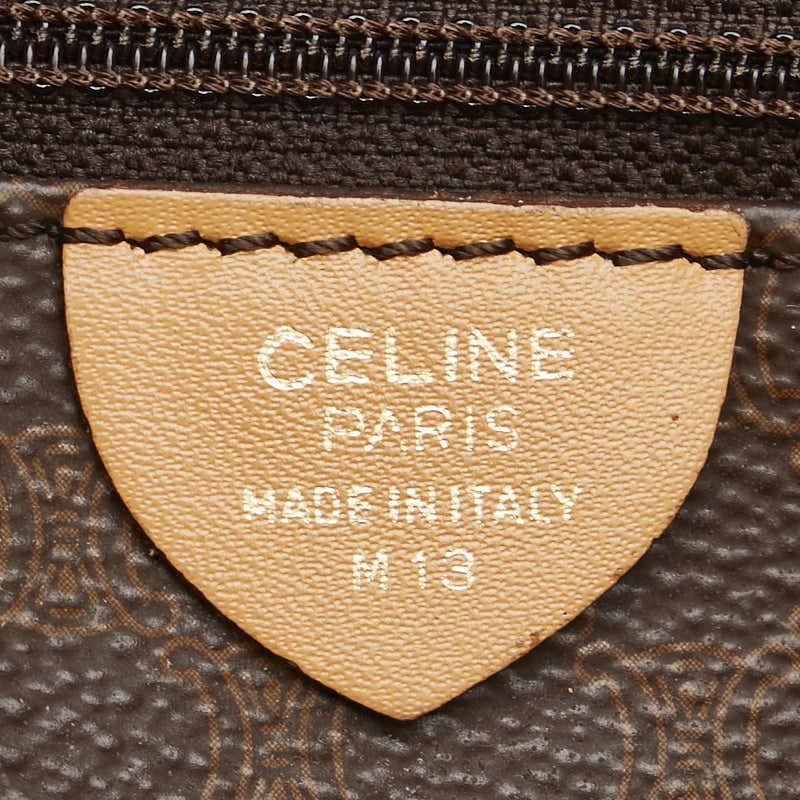 Celine Macadam Logo PVC Leather Tote Bag