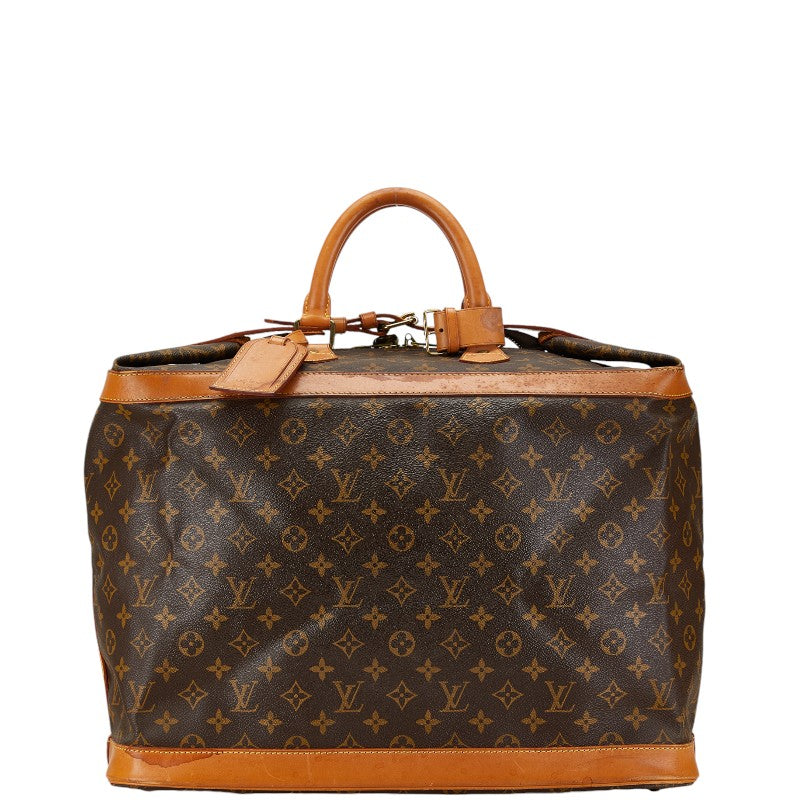 Louis Vuitton Monogram Cruiser Bag 45 Boston Bag M41138 Brown PVC Leather