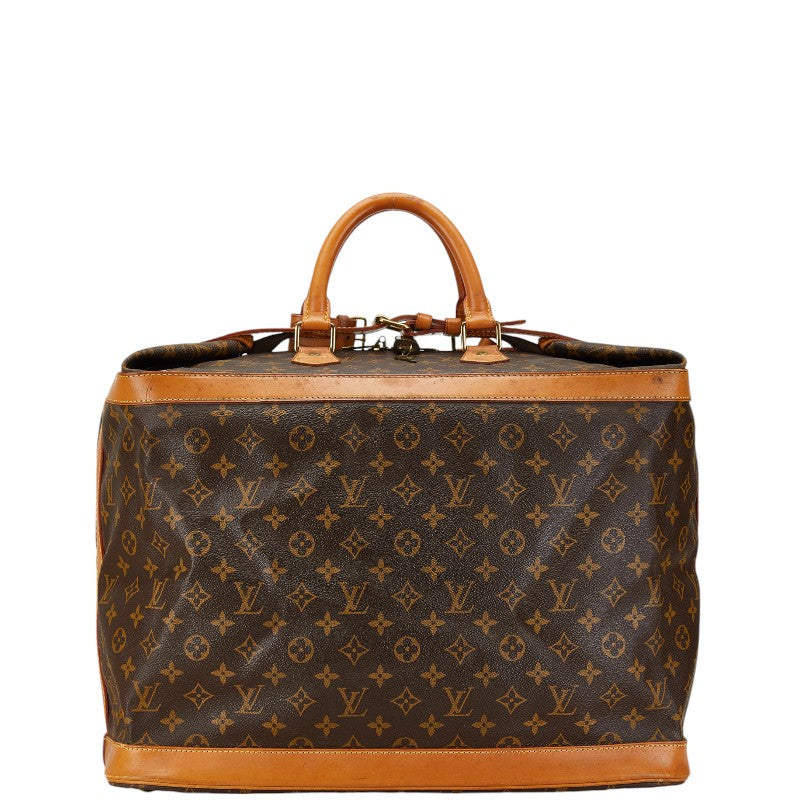 Louis Vuitton Monogram Cruiser Bag 45 Boston Bag M41138 Brown PVC Leather